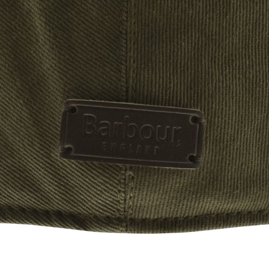 Barbour Finnean Flat Cap Green